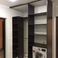 Встроенный шкаф сложной конфигурации
